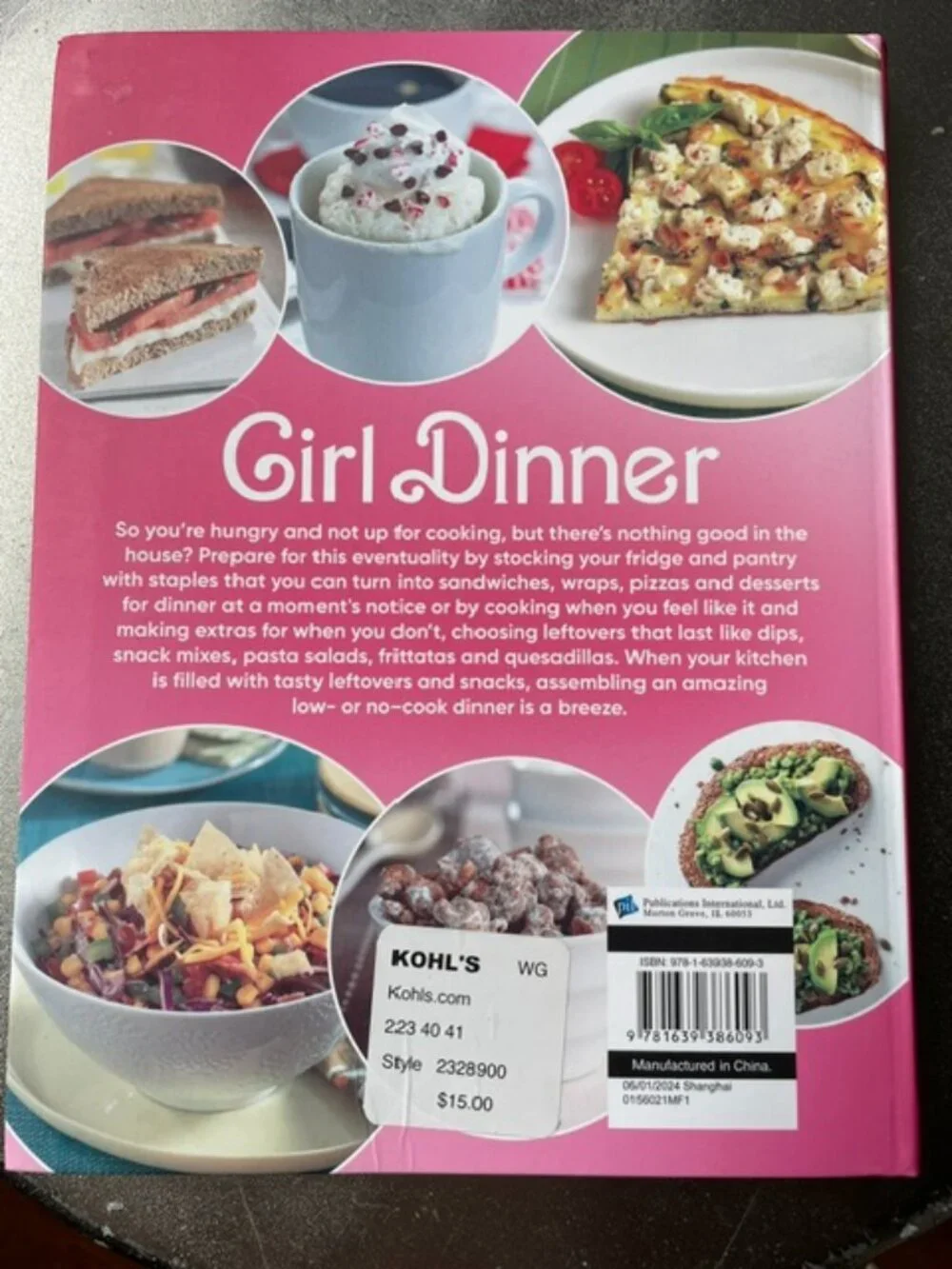 Girl Dinner: Super Simple Meals for Chill Nights In Cookbook-Paperback